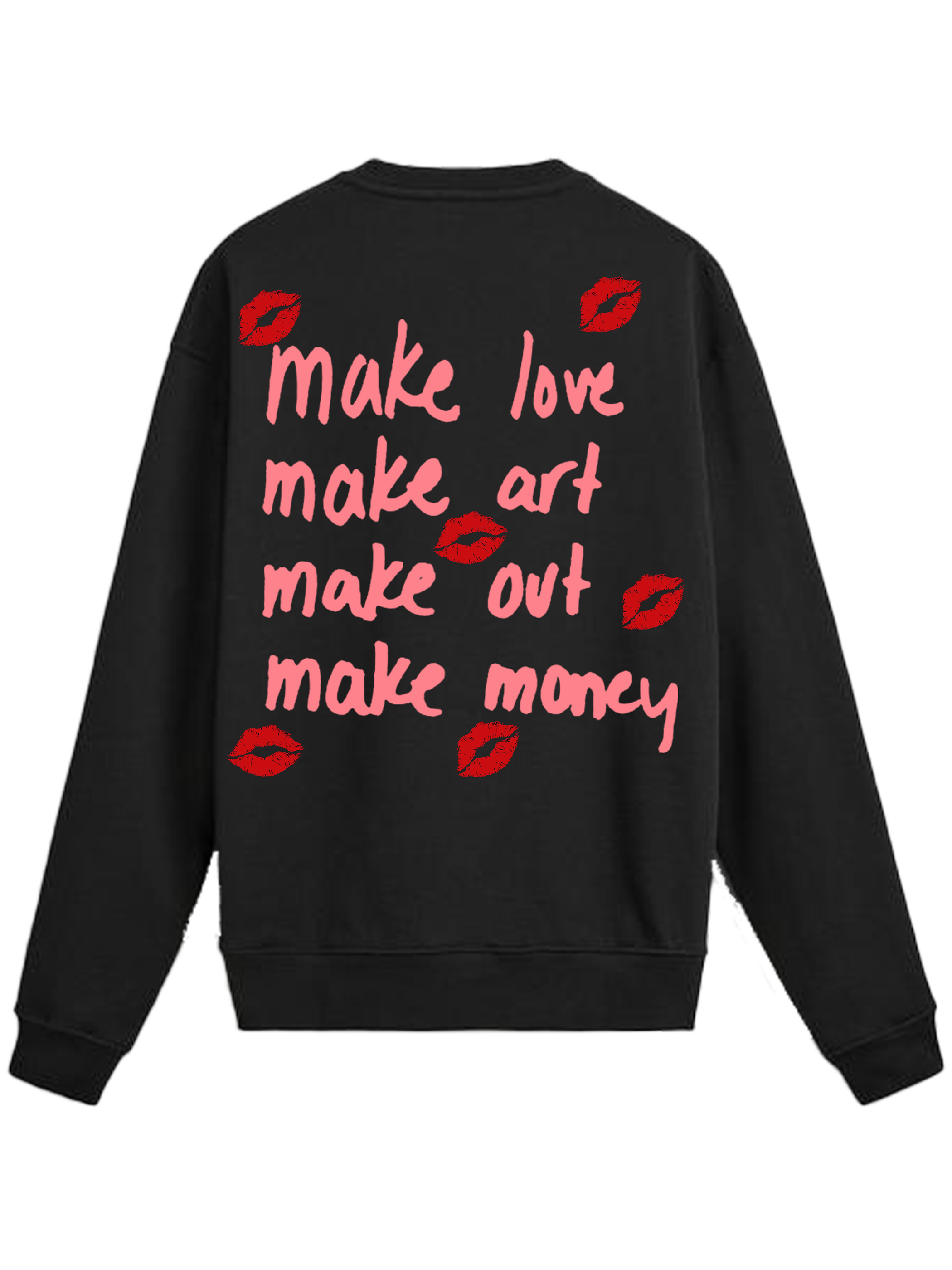 Love, Art, Money Crewneck