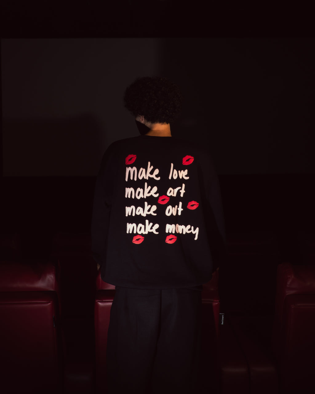 Love, Art, Money Crewneck