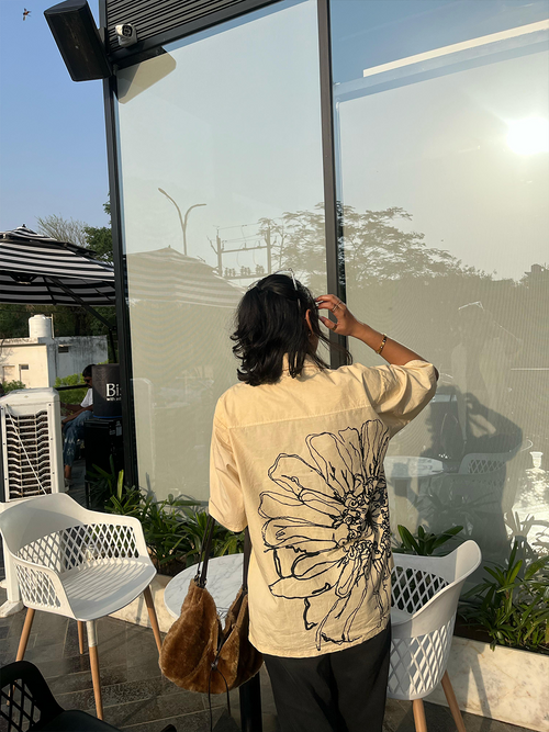 Bloomline Shirt (butter yellow)