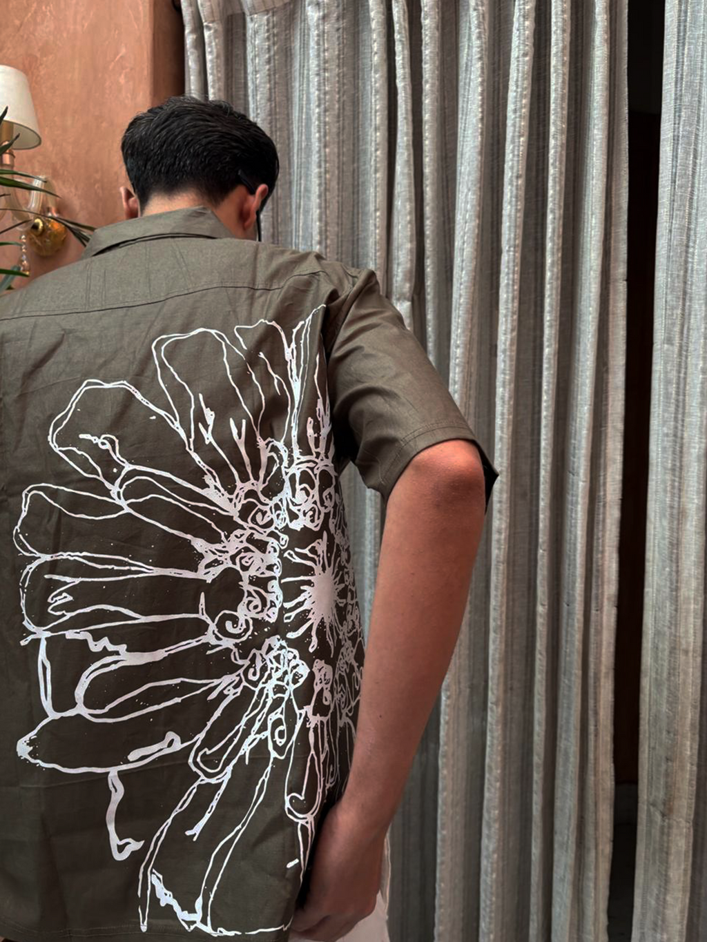 olive bloomline shirt 