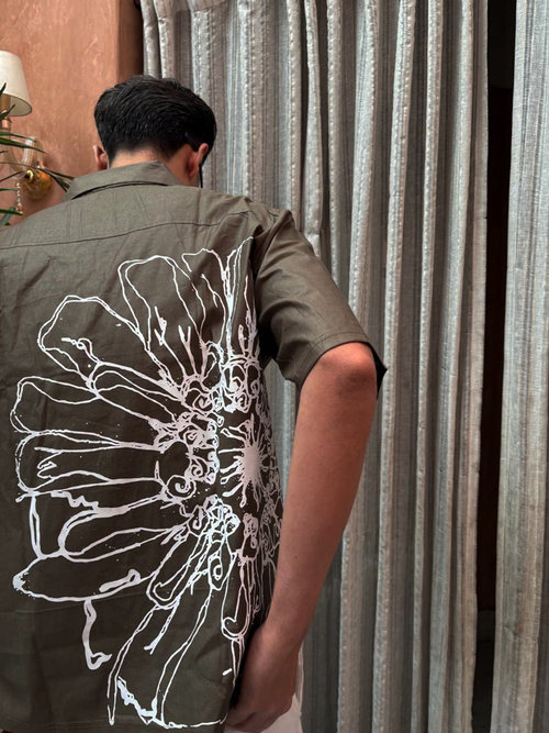olive bloomline shirt 